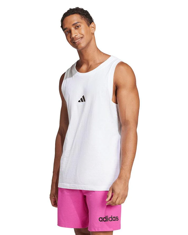adidas m sl tank canotta white - immagine 3