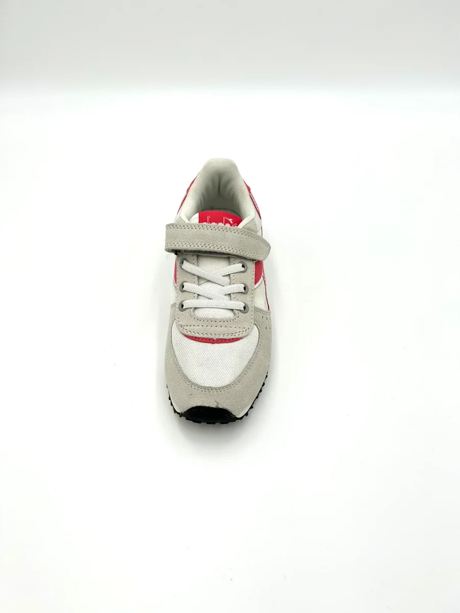 Diadora Sneakers Malone - bianca logo rosa - immagine 4