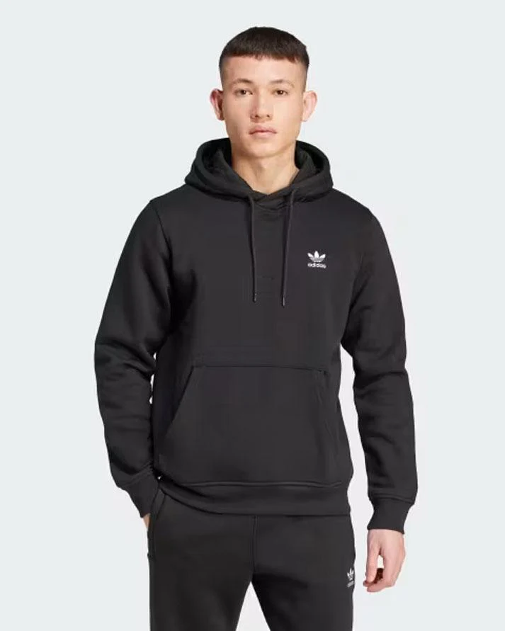 Adidas Felpa Ess hd Nero Unisex - immagine 3