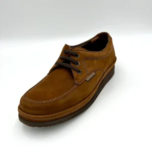 Mephisto Bascha stringata pelle nabuk - marrone