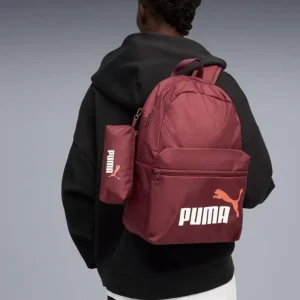 Puma phase backpack Bordeaux con Astuccio