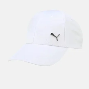 Puma Berretto Bianco Logo Ferro