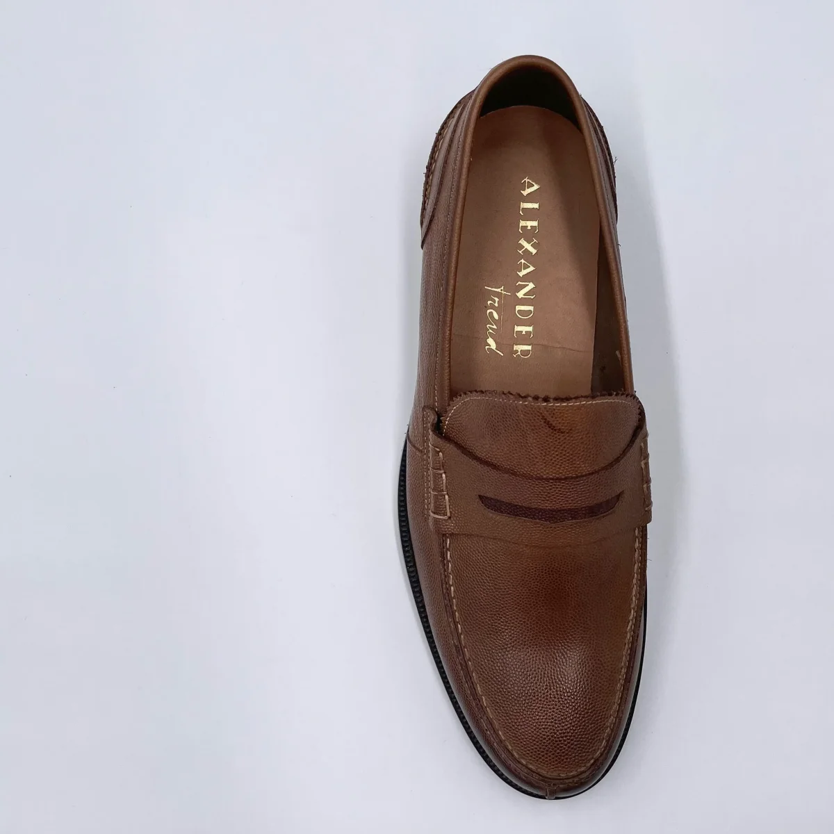 Alexander trend mocassino marrone anticato - immagine 5