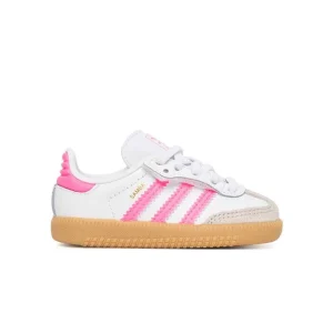 Adidas Samba og cf el i Bianco Rosa Infant