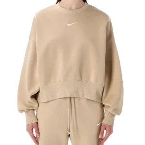 Nike Phoenix Fleece Over-Over-Large a collo rotondo
