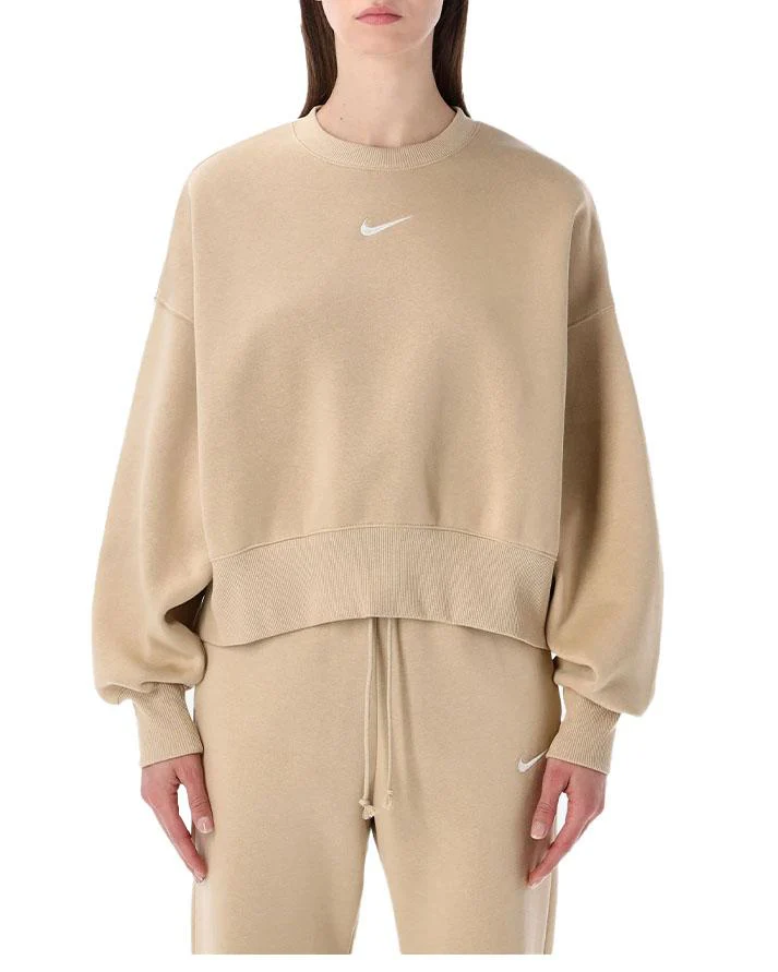 Nike Phoenix Fleece Over-Over-Large a collo rotondo - immagine 2