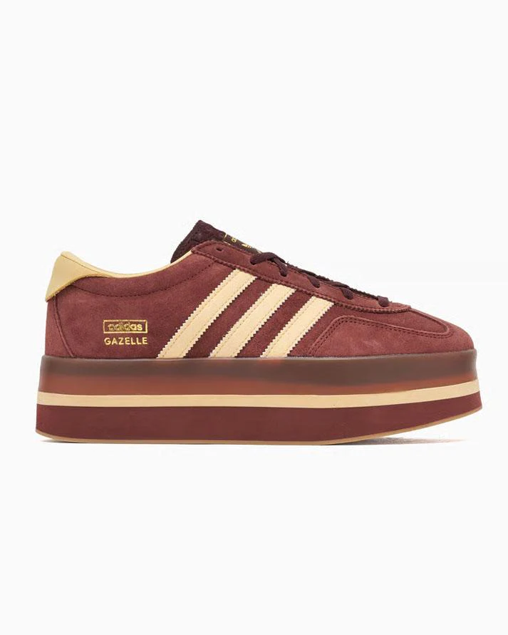 Adidas Gazelle Stack Marrone Beige - immagine 2