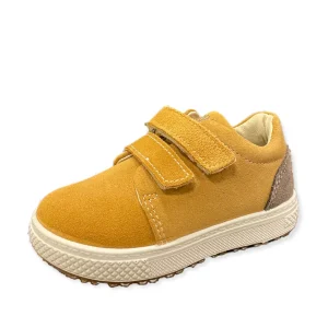 Primigi sneakers a strappo senape kids