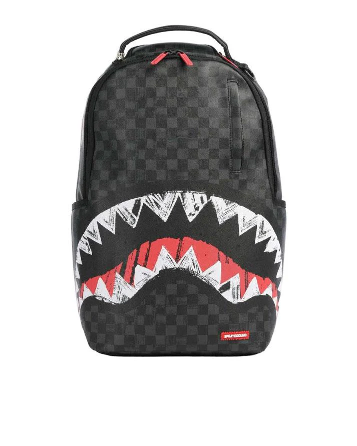 SPRAYGROUND SCRIBBLE SHARK BACKPACK SHARKBLK - immagine 2