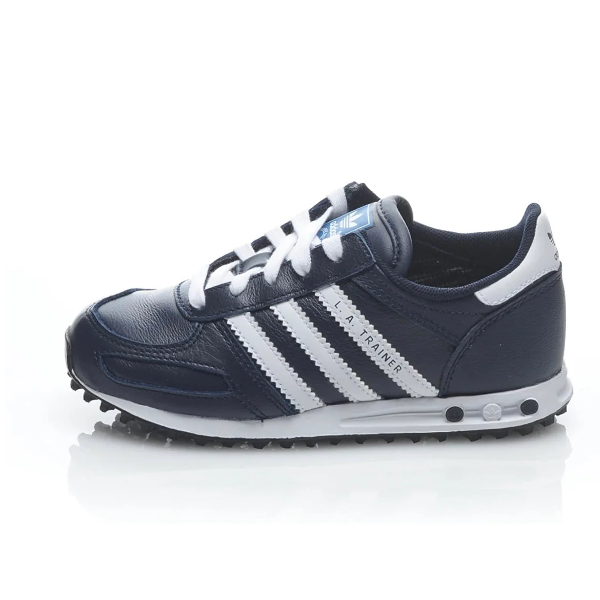 Adidas LA Trainer K Leather Blu ink - immagine 2