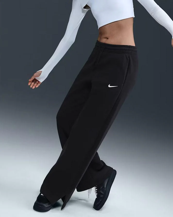 Nike Sportswear Phoenix Fleece Donna Nero - immagine 2