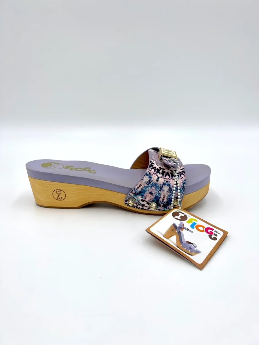 Flogg Sandalo zoccolo basso - Fantasia lilla - immagine 3