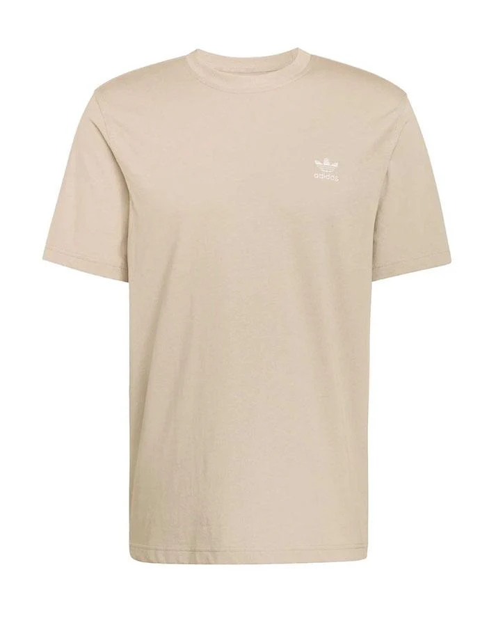 adidas trefoil ess tee beige - immagine 3
