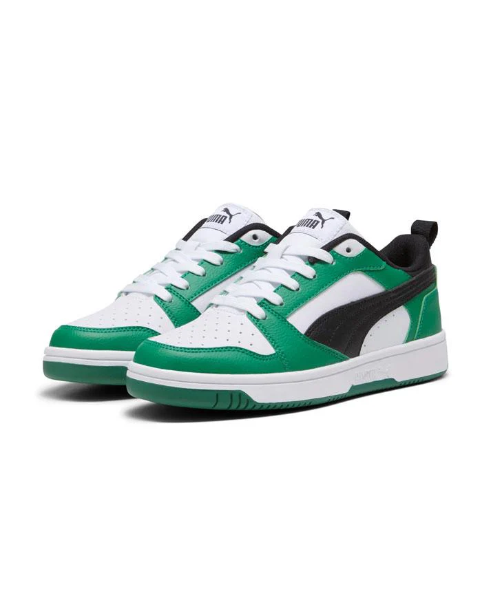 Puma Rebound V6 Lo Jr Donna Verde - immagine 3