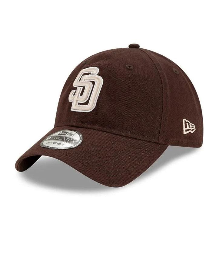 9TWENTY San Diego Padres MLB Core Classic Marrone e Crema
