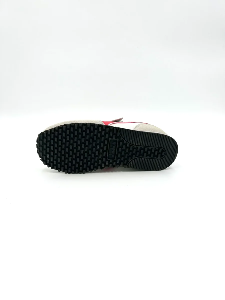 Diadora Sneakers Malone - bianca logo rosa - immagine 6