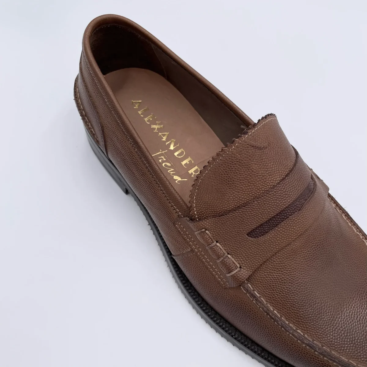 Alexander trend mocassino marrone anticato - immagine 7