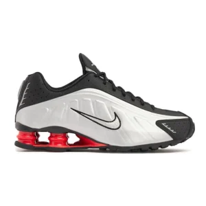 Nike Shox R4 Silver Black