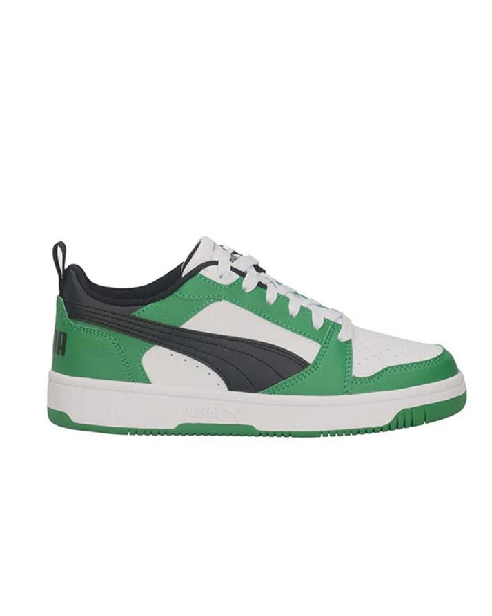 Puma Rebound V6 Lo Jr Donna Verde