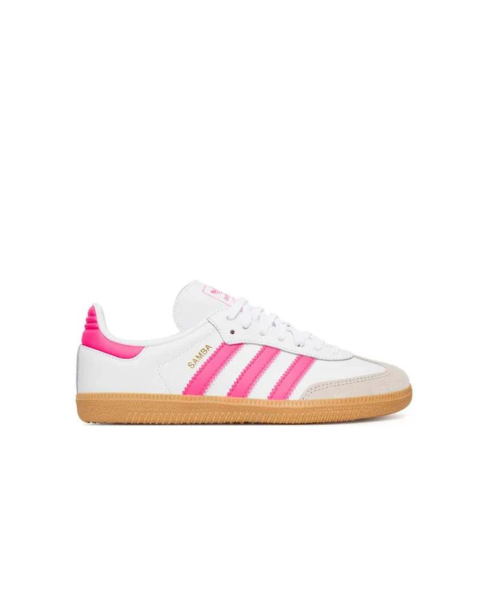 Adidas Samba OG C Bianco Rosa Baby