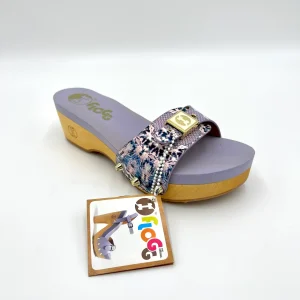 Flogg Sandalo zoccolo basso - Fantasia lilla