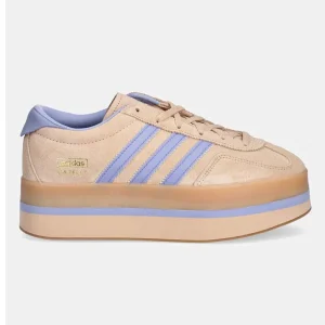 Adidas Gazelle Stack Beige Azzurro