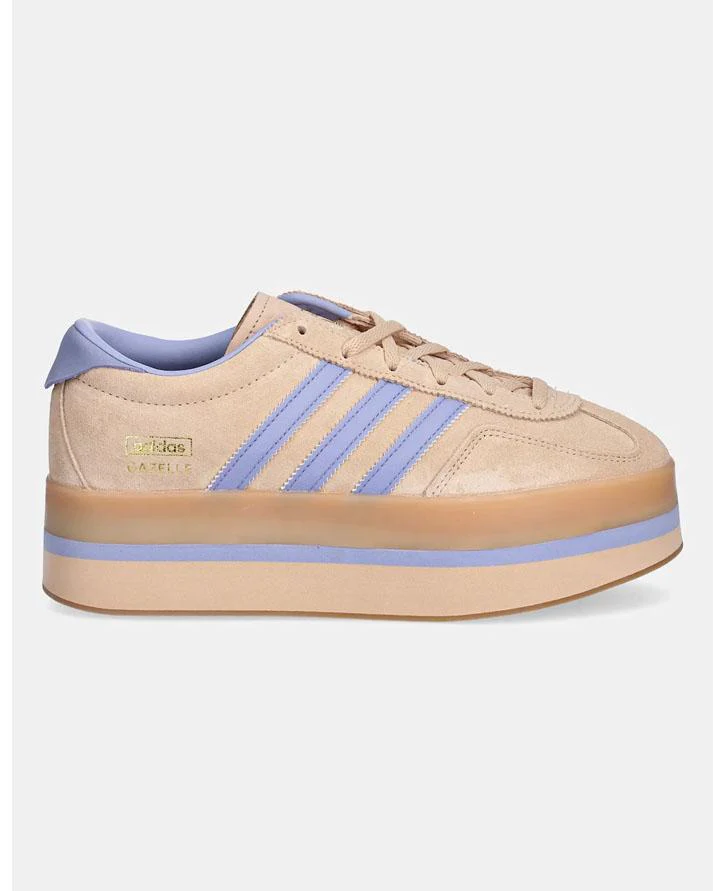 Adidas Gazelle Stack Beige Azzurro - immagine 2