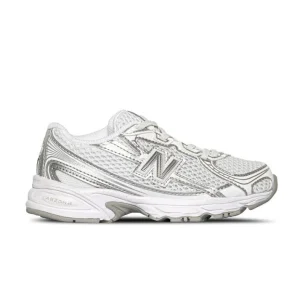 New Balance 740 White/Silver Metallic KIDS