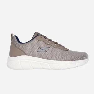 skechers  bobs b flex taupe uomo