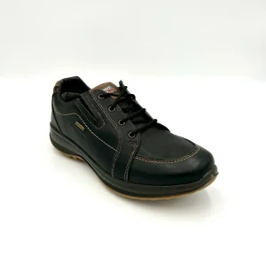 Grisport ACTIVE (gritex) Sneaker con lacci ed inserti elasticizzata - in pelle marrone