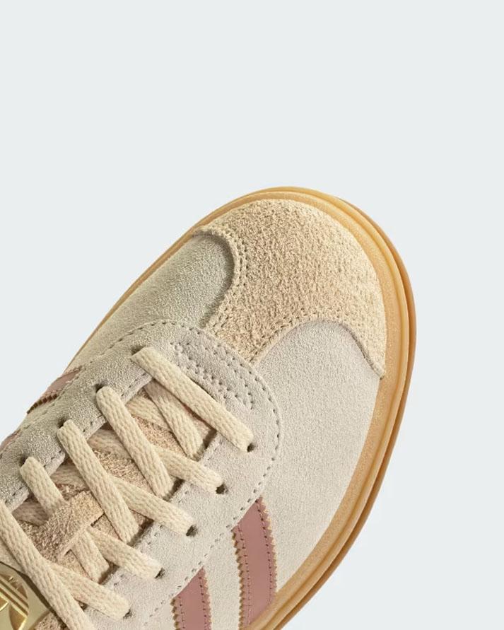 Adidas gazelle bold w beige cipria - immagine 3