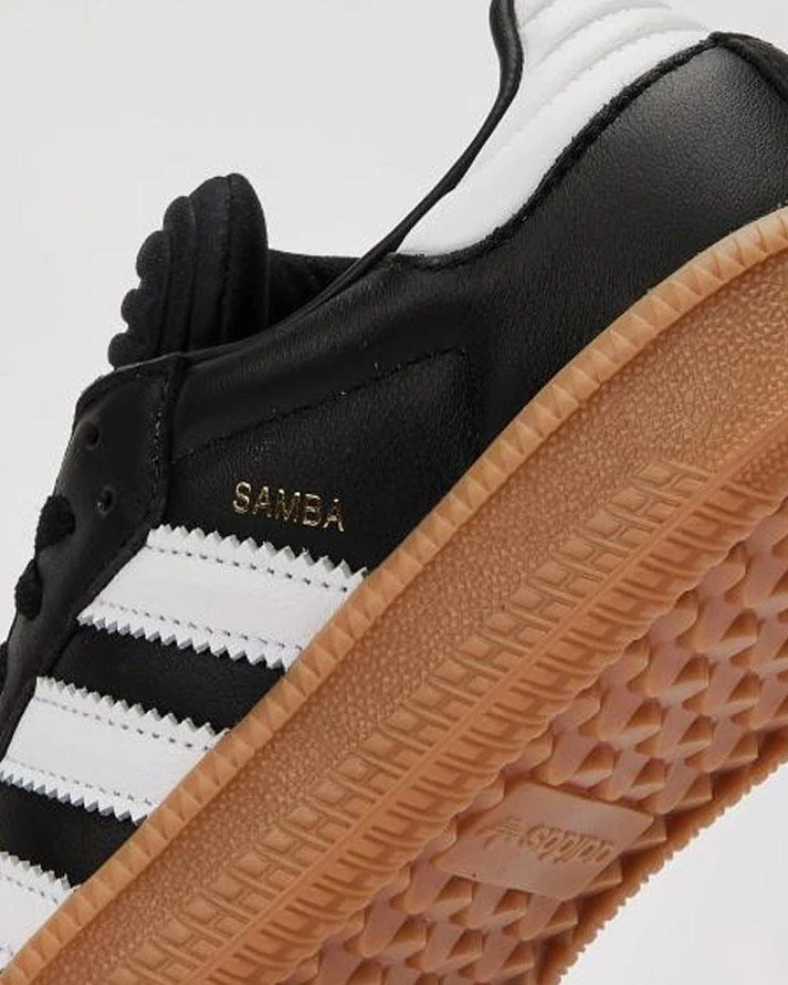 Adidas Samba XLG Nero Bianco Pelle - immagine 3
