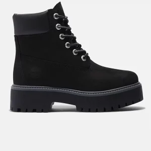 Timberland stst 6 in lace waterproof platform nero