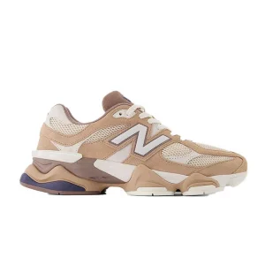 New Balance 9060 Earth Shadow con Flat Taupe e Bisque donna