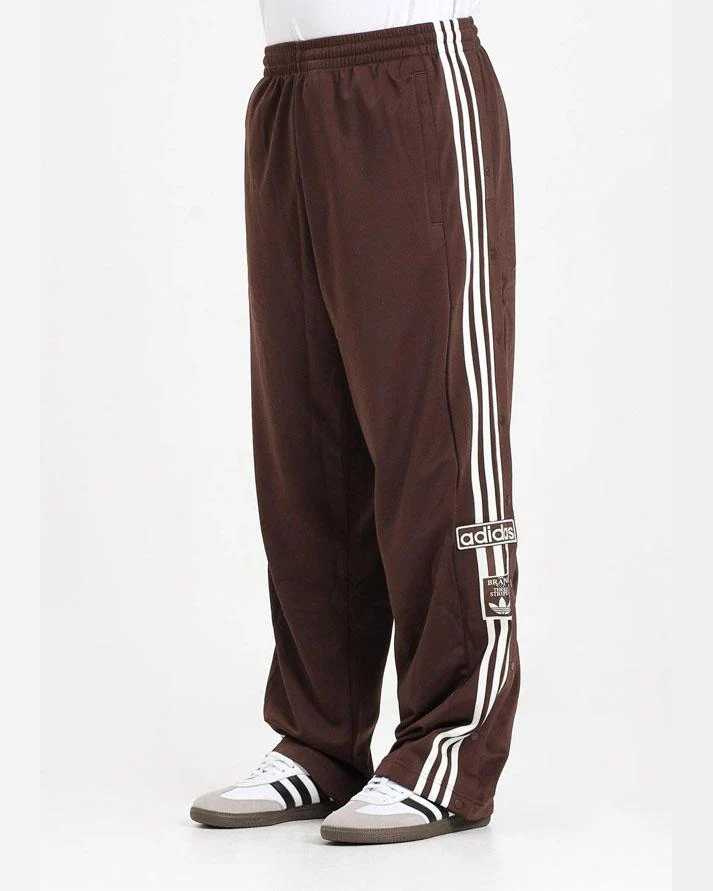 Adidas Pantalone Adibreak TP Marrone Unisex - immagine 3