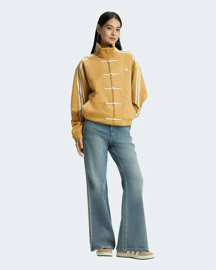 adidas chinese track top casual oat - immagine 2