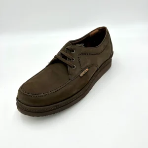 Mephisto Bruno Stringata pelle nabuk - marrone testa di moro