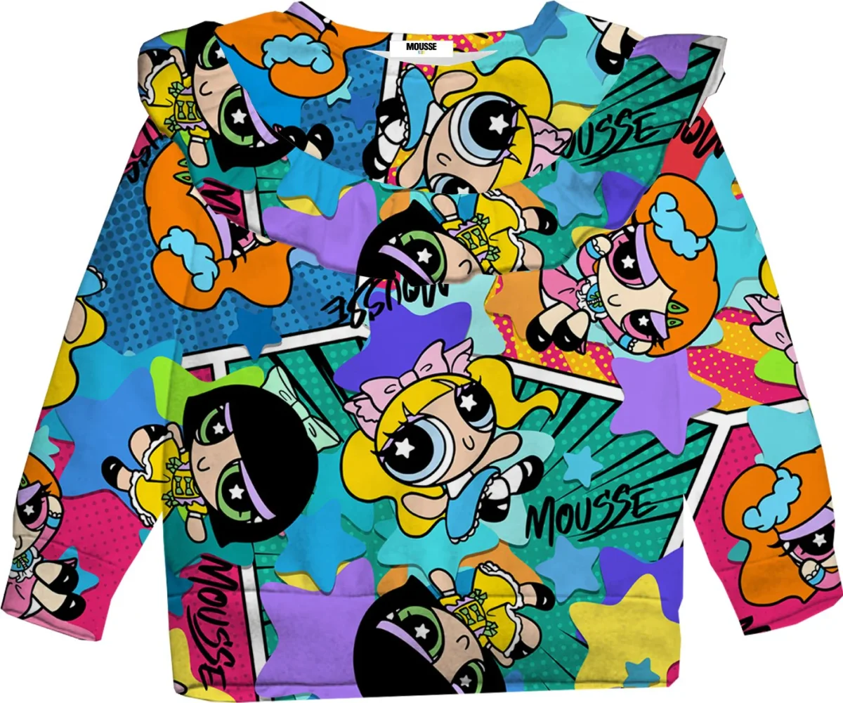 Felpa Mousse con rouge superstars - immagine 2