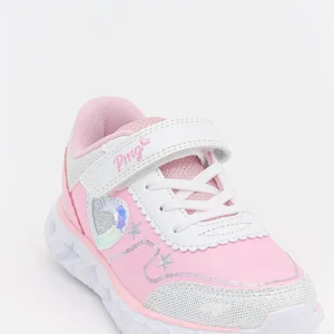 Primigi Sneakers bambina chiusura a strappo e lacci finti - rosa