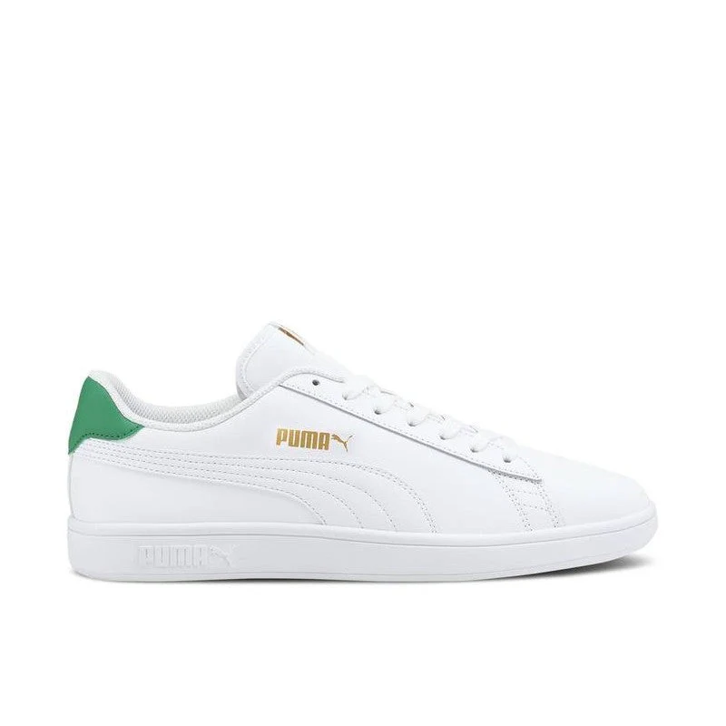 Puma Sneakers Smash v2 L White Amazon Green