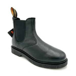 Shooters Anfibio Beatles / Chelsea Boots vera pelle nera