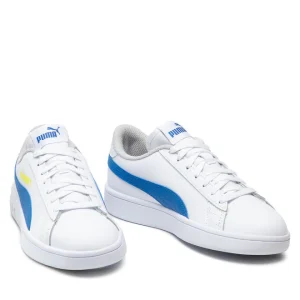 Puma Sneakers Smash v2 Junior bianco blu