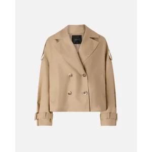 Trench corto doppiopetto