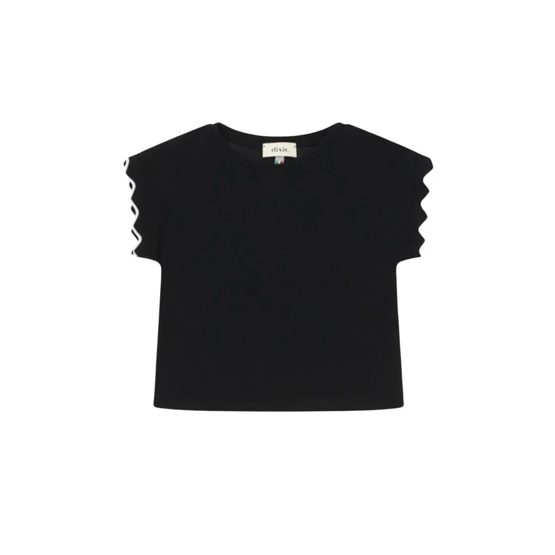 Tshirt Dixie manica rouches - immagine 2