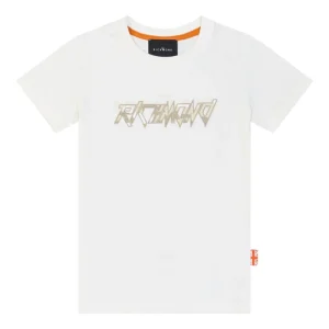 Tshirt Richmond panna con logo