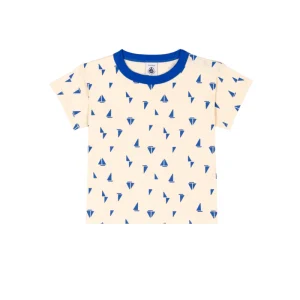 Tshirt Petit Bateau mezza manica vele