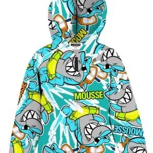 Felpa Mousse fantasia squalo
